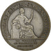 France, Token, Chambre au Tribunal de Commerce, Nantes, Silver, Flan mat