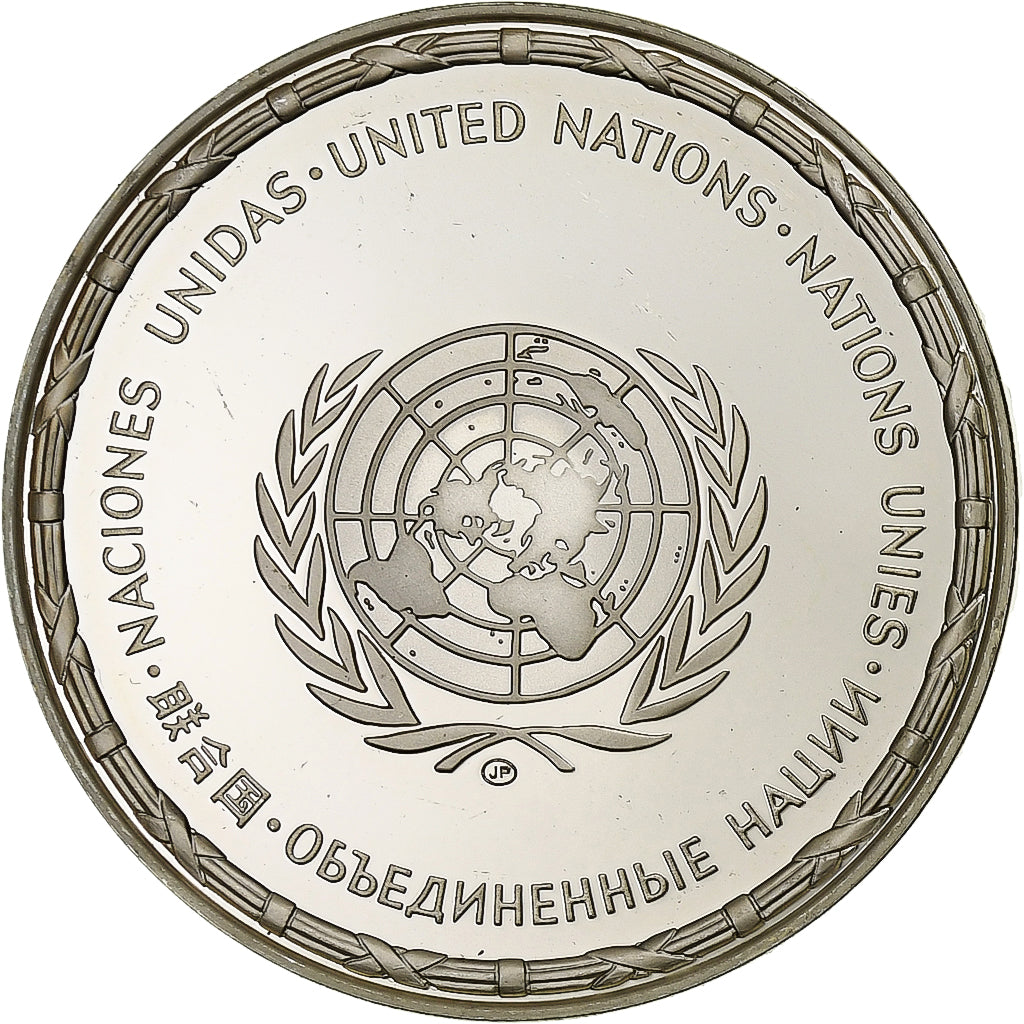 France, Medal, Nations Unies, Burundi, Silver, MS(64)