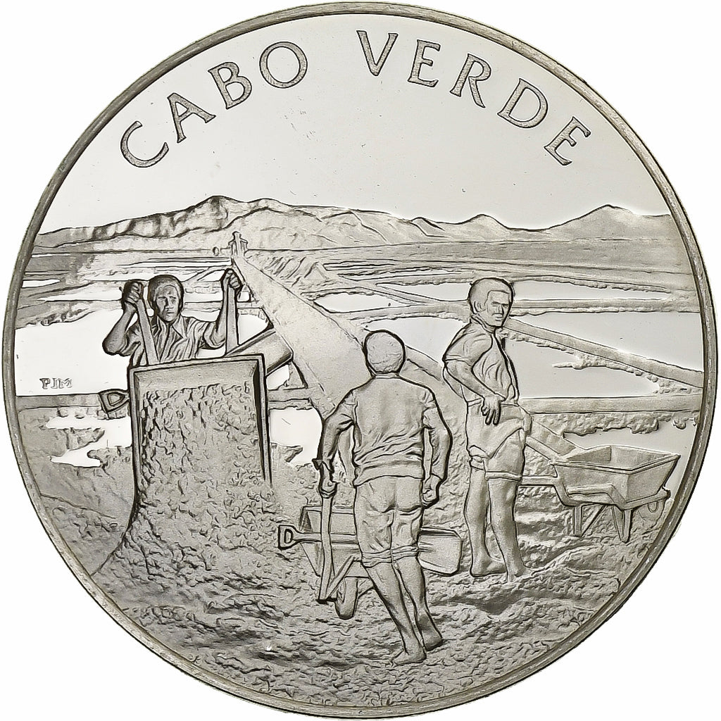 Frankreich, Medaille, Nations Unies, Cabo Verde, Silber, UNZ+