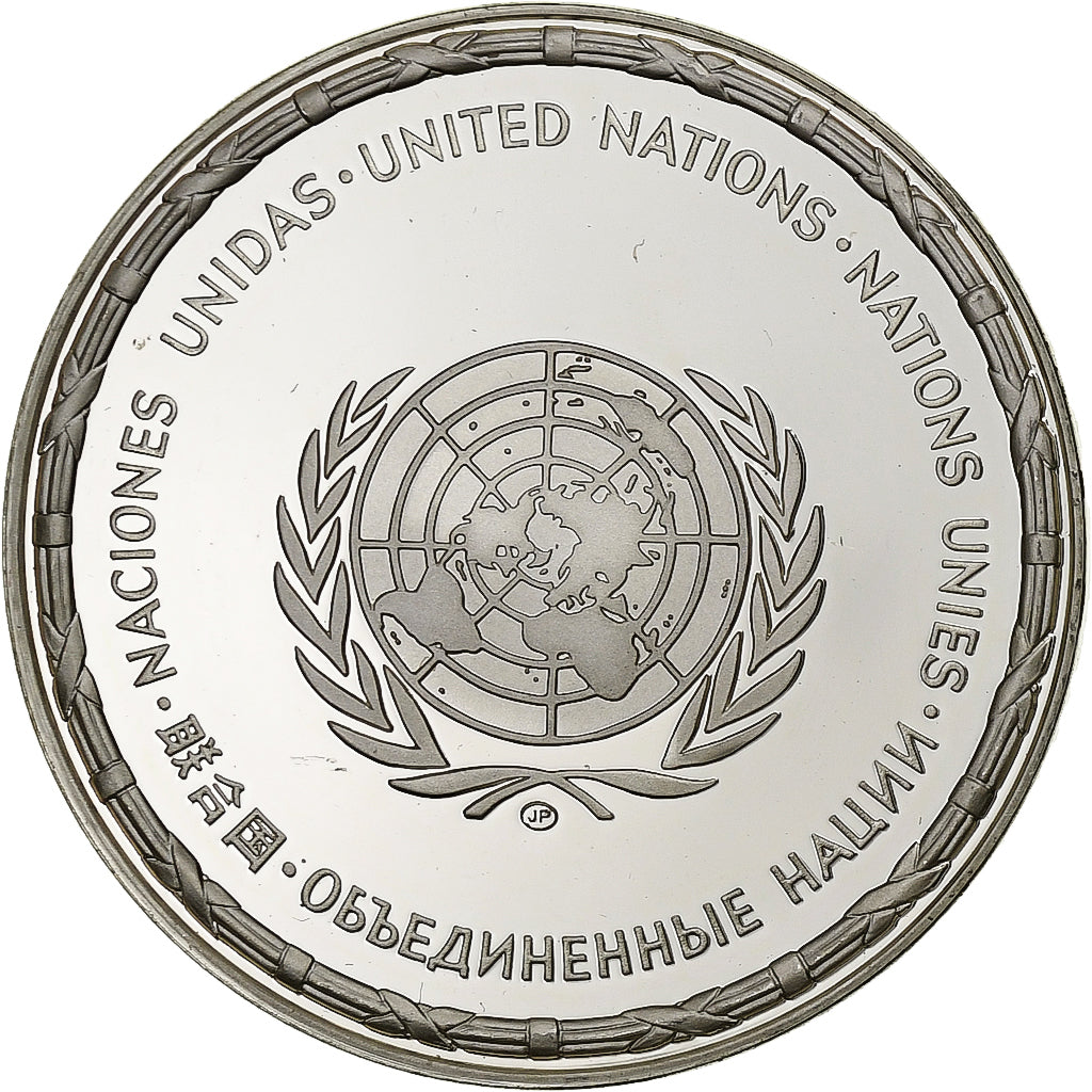 France, Medal, Nations Unies, Côte d'Ivoire, Silver, MS(64)