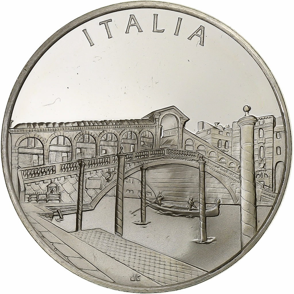 France, Medal, Nations Unies, Italia, Silver, MS(64)