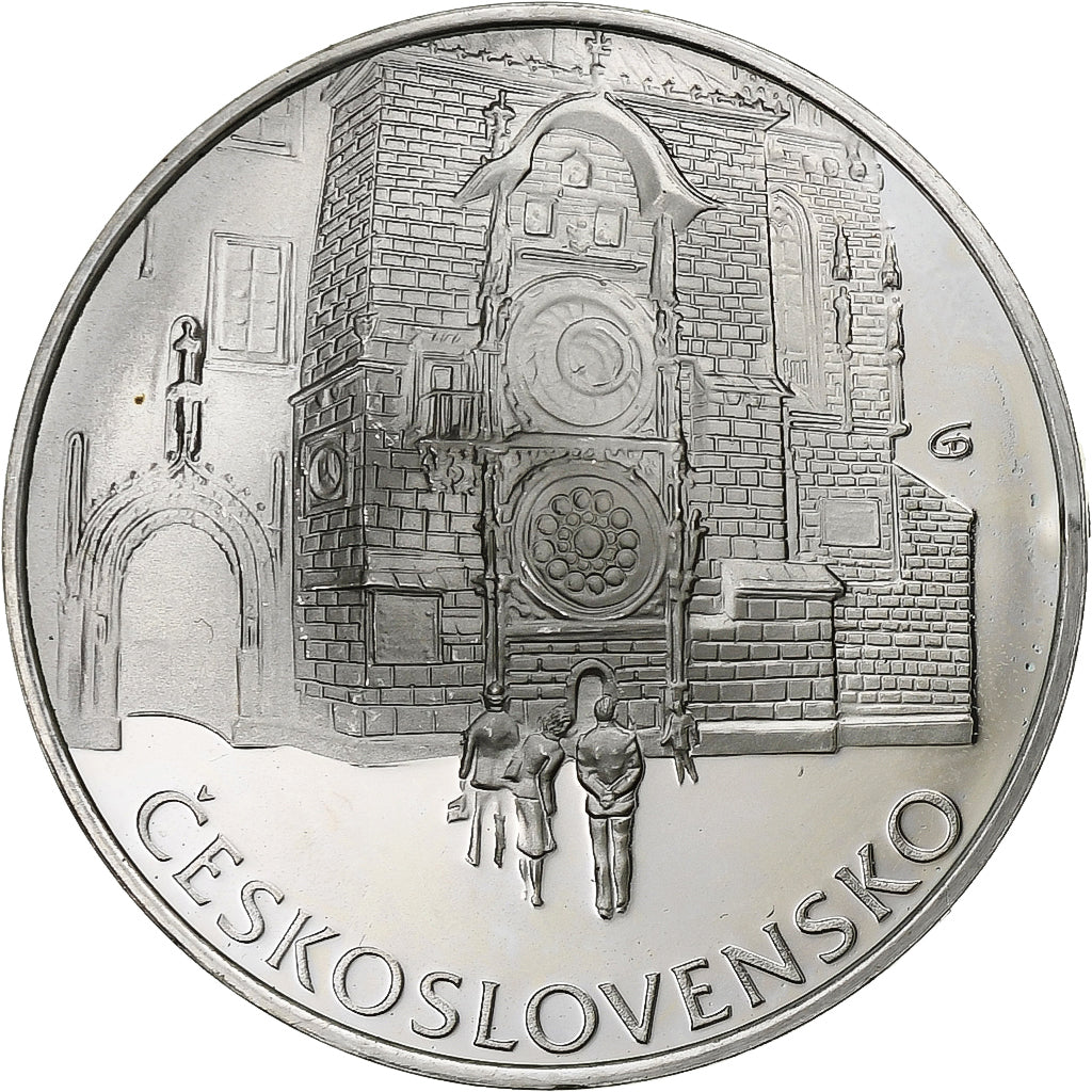 France, Medal, Nations Unies, Tchécoslovaquie, Silver, MS(64)