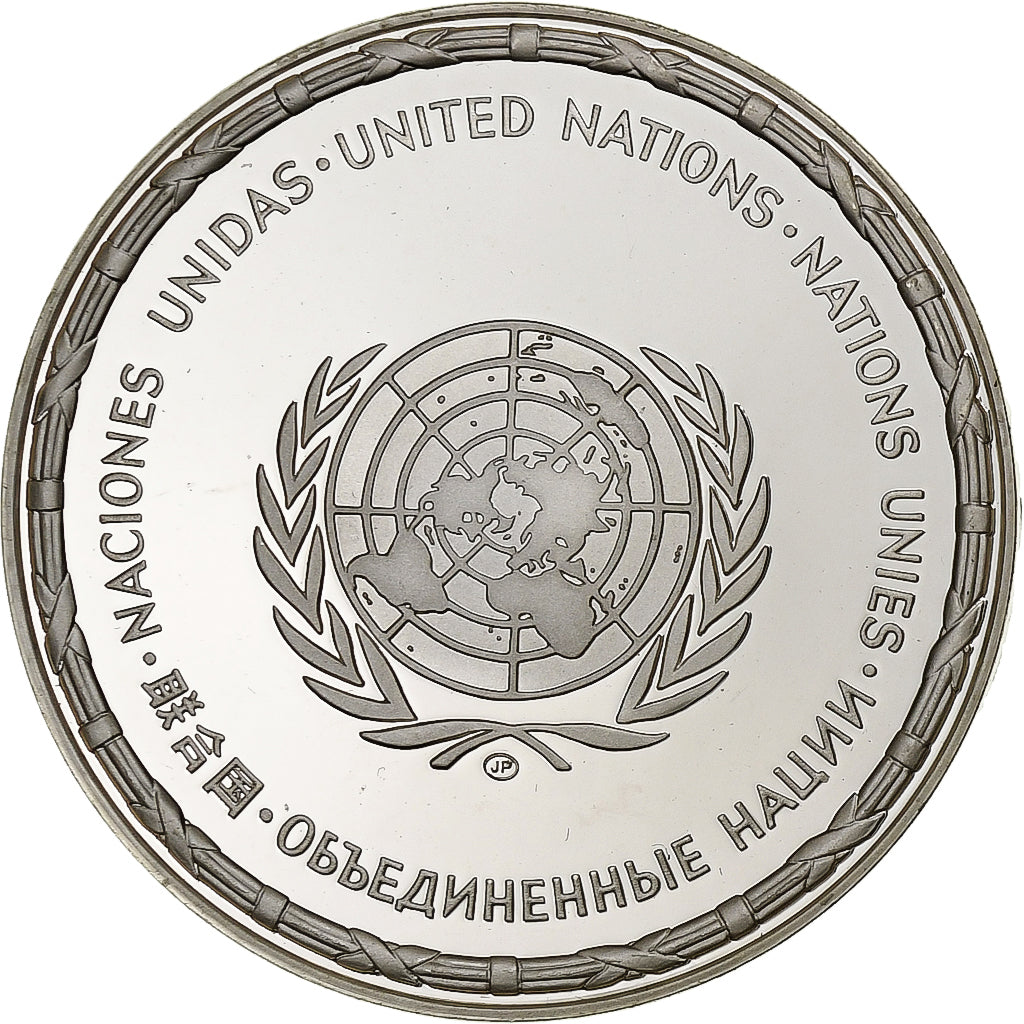 Frankreich, Medaille, Nations Unies, Espagne, Silber, UNZ+