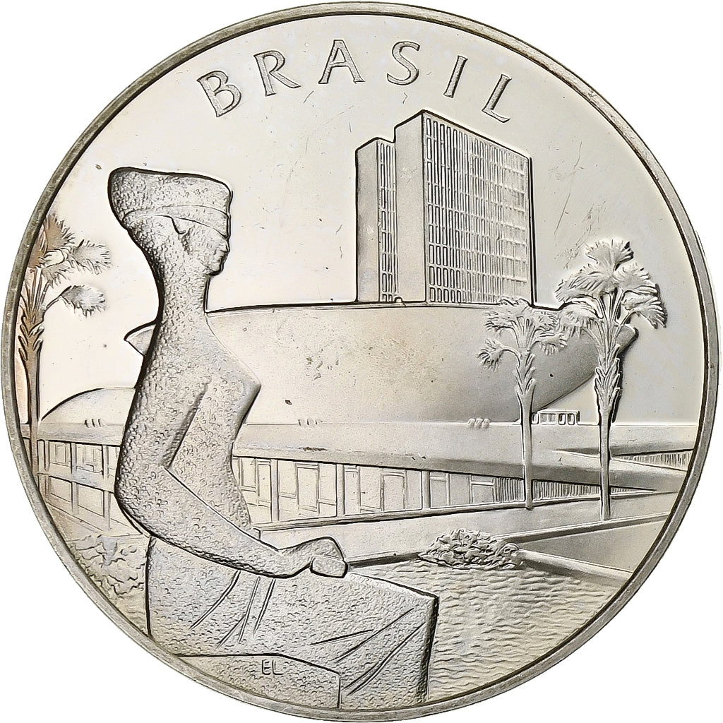 Frankreich, Medaille, Nations Unies, Brasil, Silber, UNZ+