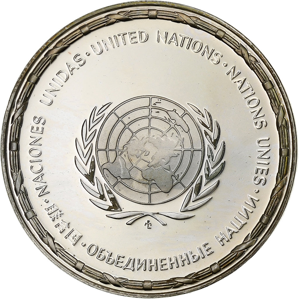 Frankreich, Medaille, Nations Unies, Brasil, Silber, UNZ+