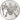 France, Medal, Nations Unies, Fiji, Silver, MS(64)