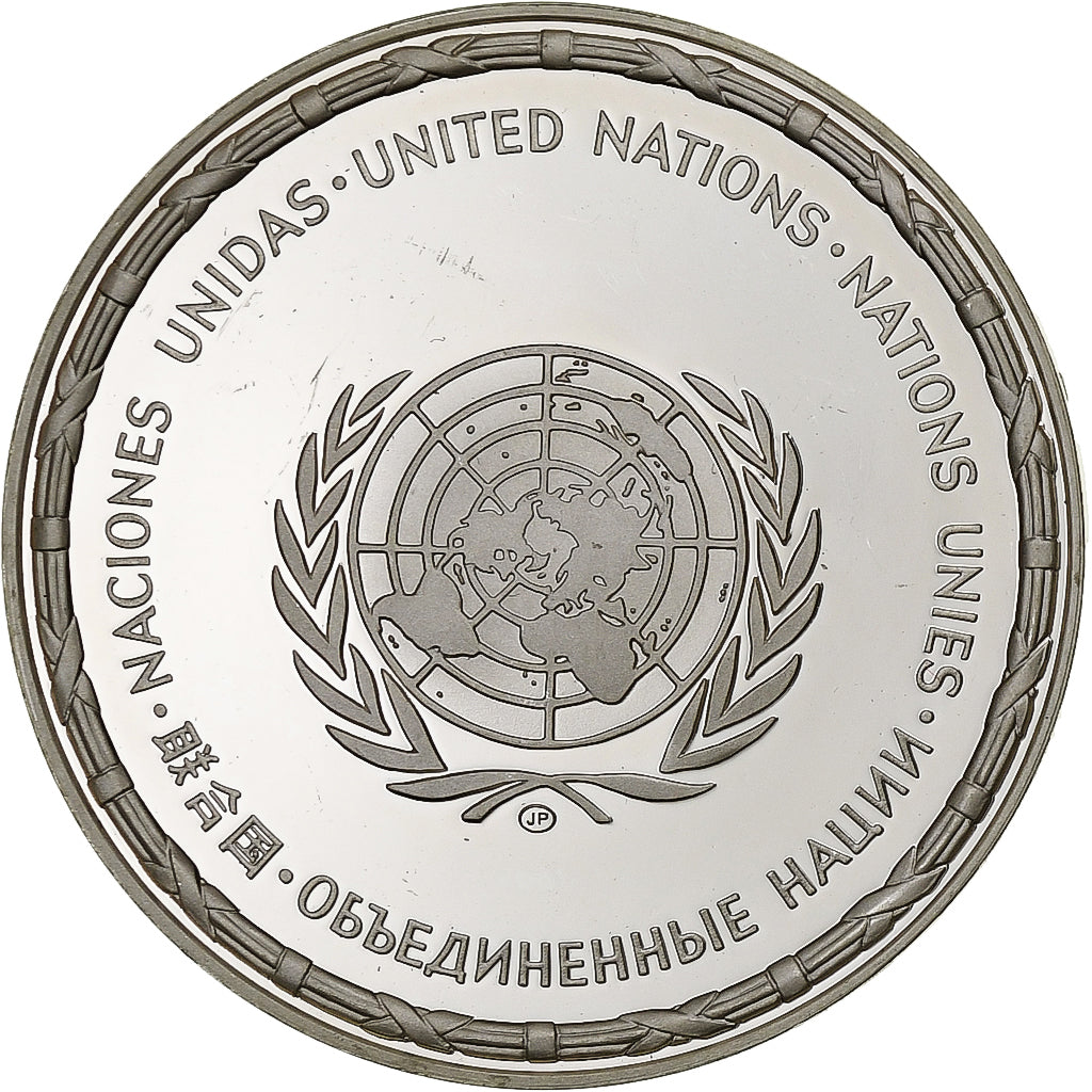 France, Medal, Nations Unies, Sverige, Silver, MS(64)