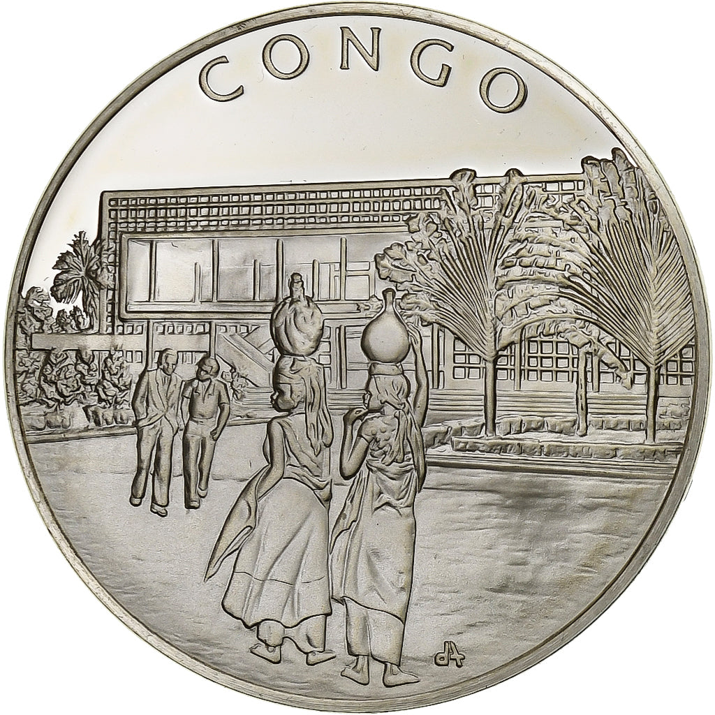 Frankreich, Medaille, Nations Unies, Congo, Silber, UNZ+