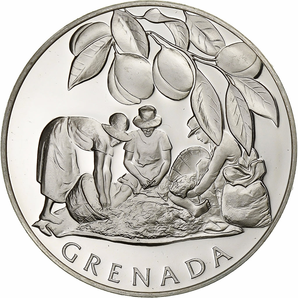 Frankreich, Medaille, Nations Unies, Grenada, Silber, UNZ+