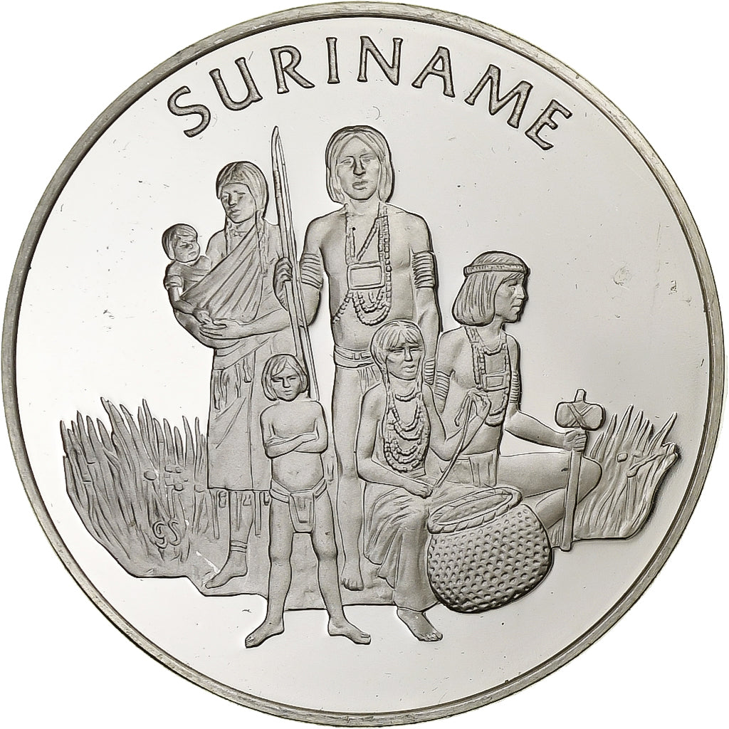 France, Medal, Nations Unies, Suriname, Silver, MS(64)