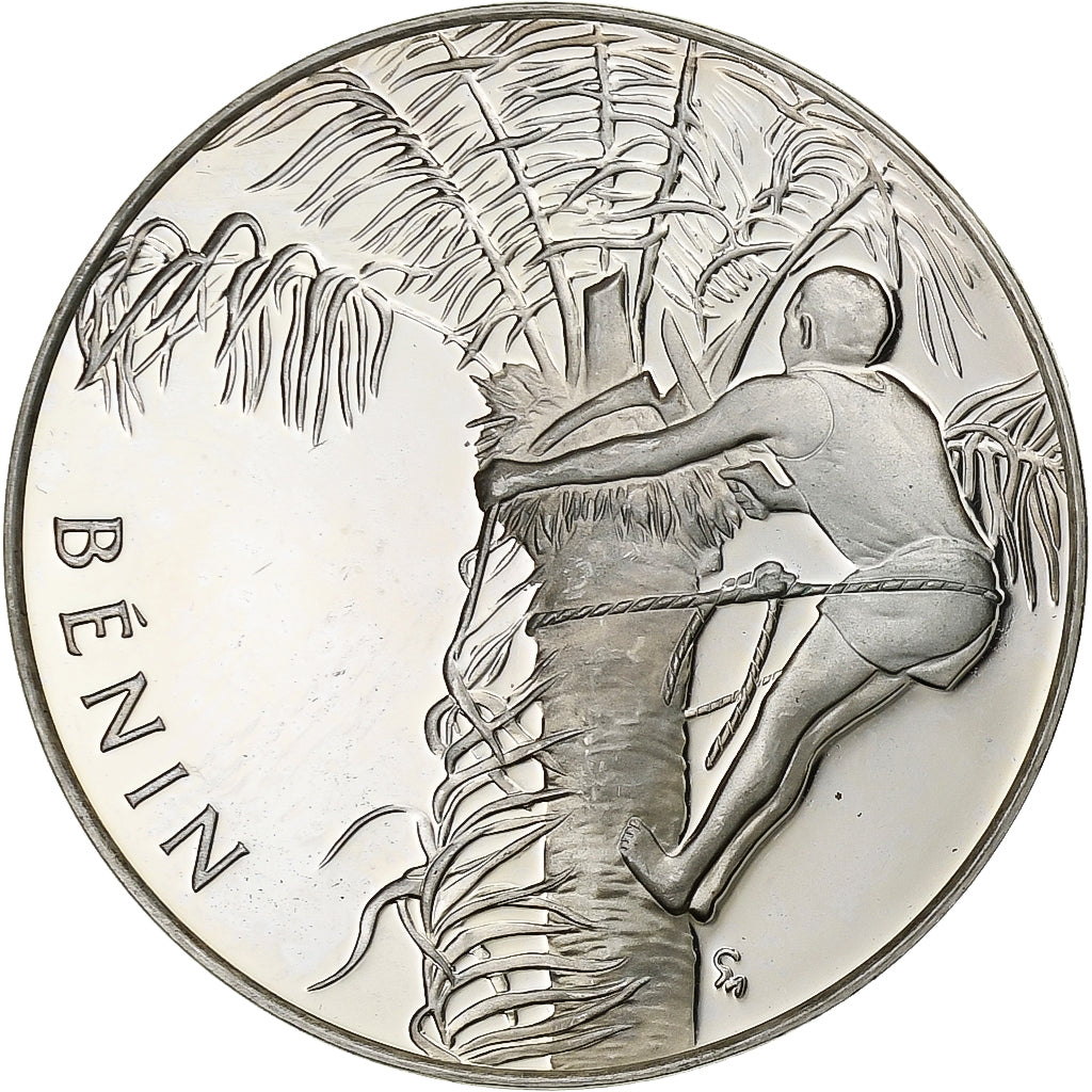 Frankreich, Medaille, Nations Unies, Bénin, Silber, UNZ+