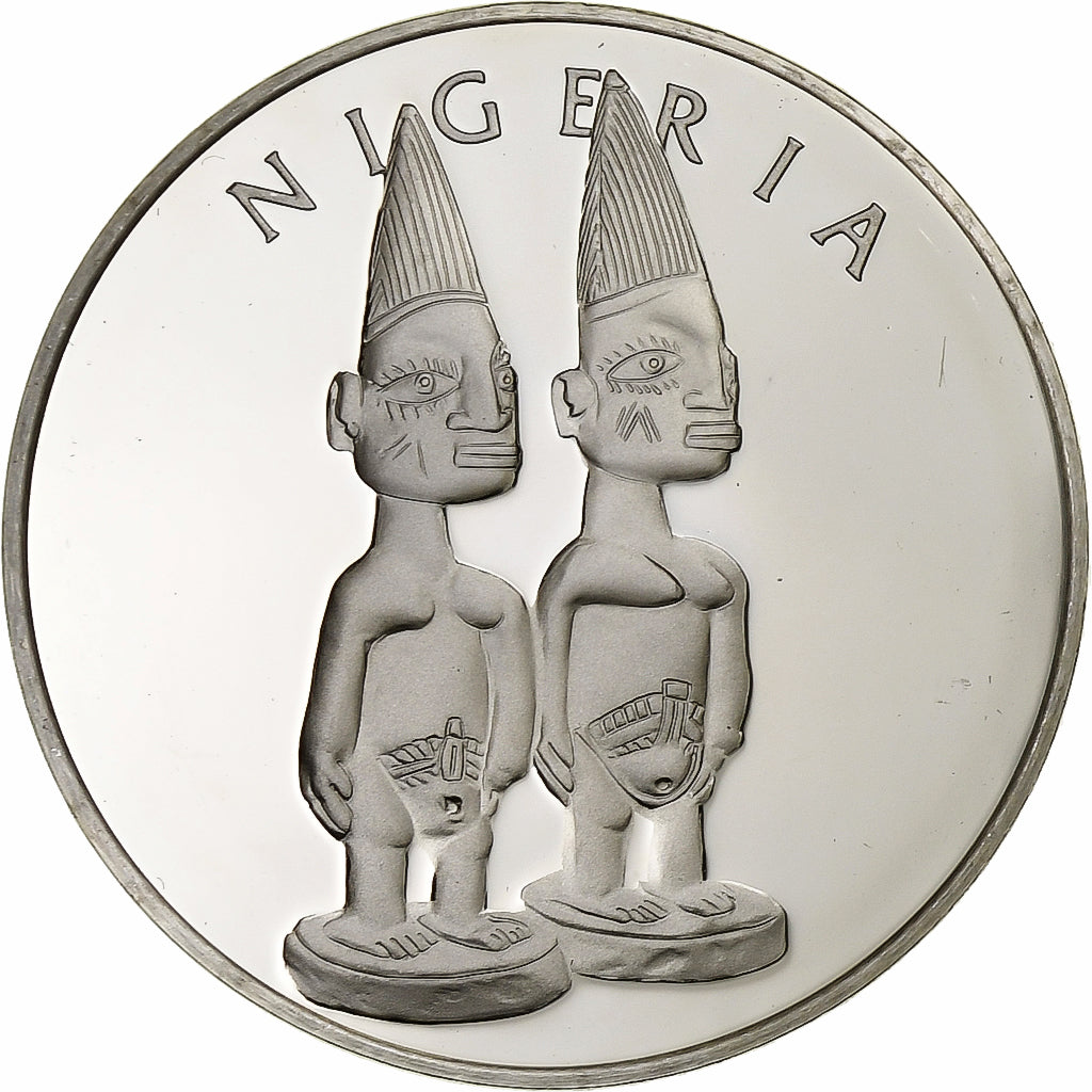 France, Medal, Nations Unies, Nigeria, Silver, MS(64)