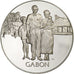 Francia, medaglia, Nations Unies, Gabon, Argento, SPL+