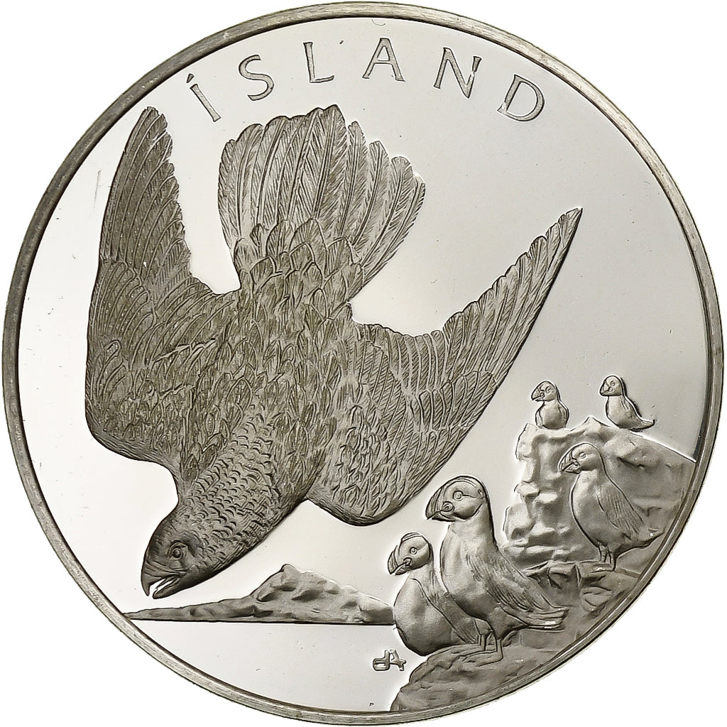 France, Medal, Nations Unies, Island, Silver, MS(64)