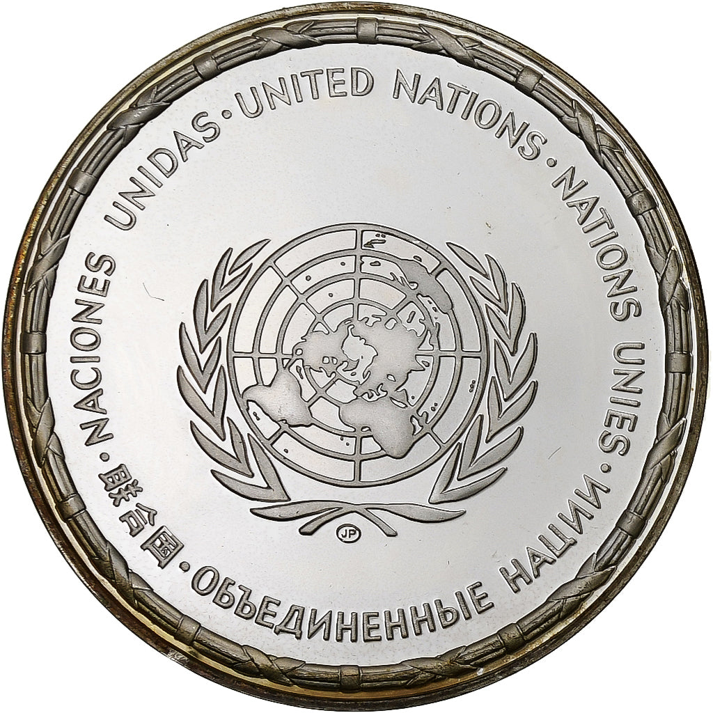 Frankreich, Medaille, Nations Unies, Panama, Silber, UNZ+