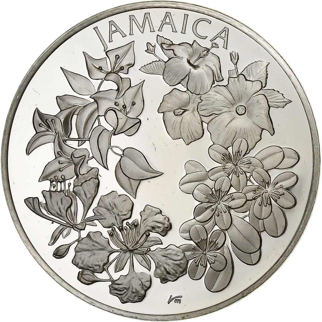 France, Medal, Nations Unies, Jamaica, Silver, MS(64)