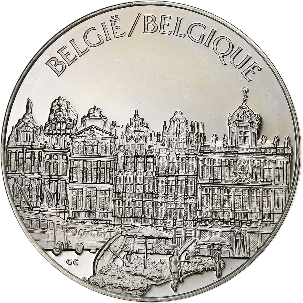 France, Medal, Nations Unies, Belgique, Silver, MS(64)