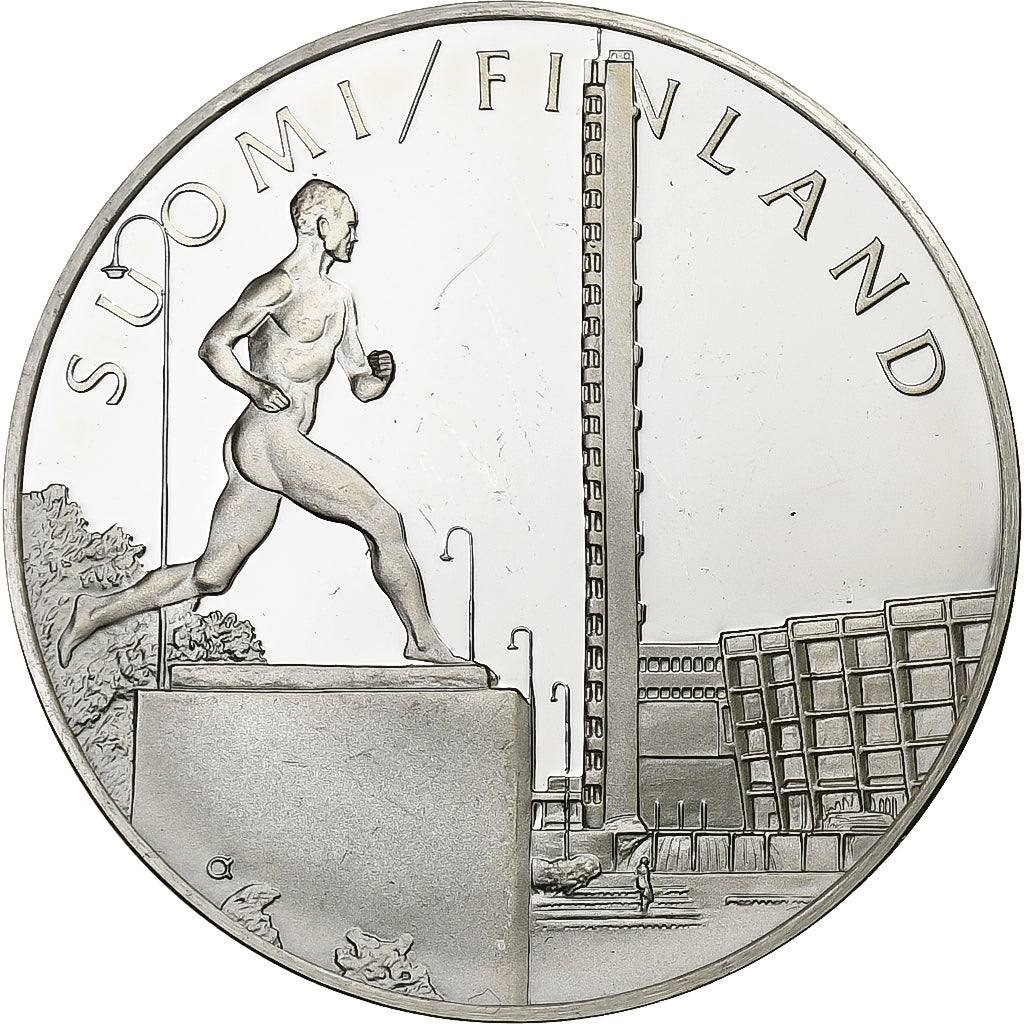 France, Medal, Nations Unies, Finlande, Silver, MS(64)