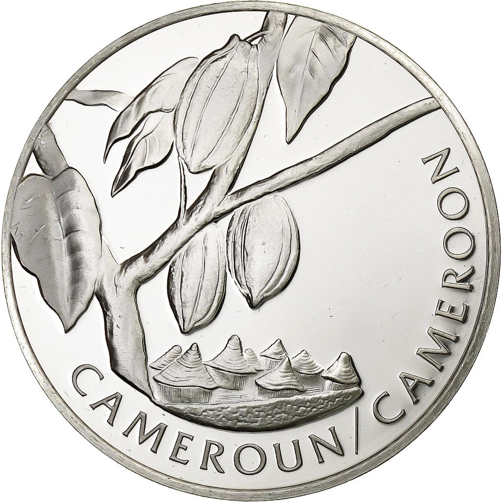 France, Medal, Nations Unies, Cameroun, Silver, MS(64)