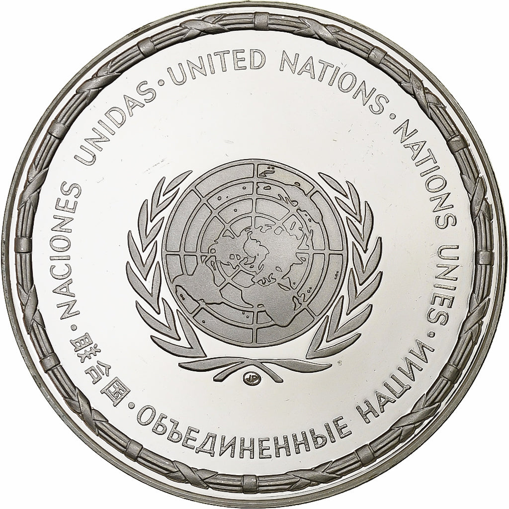 France, Medal, Nations Unies, Cameroun, Silver, MS(64)