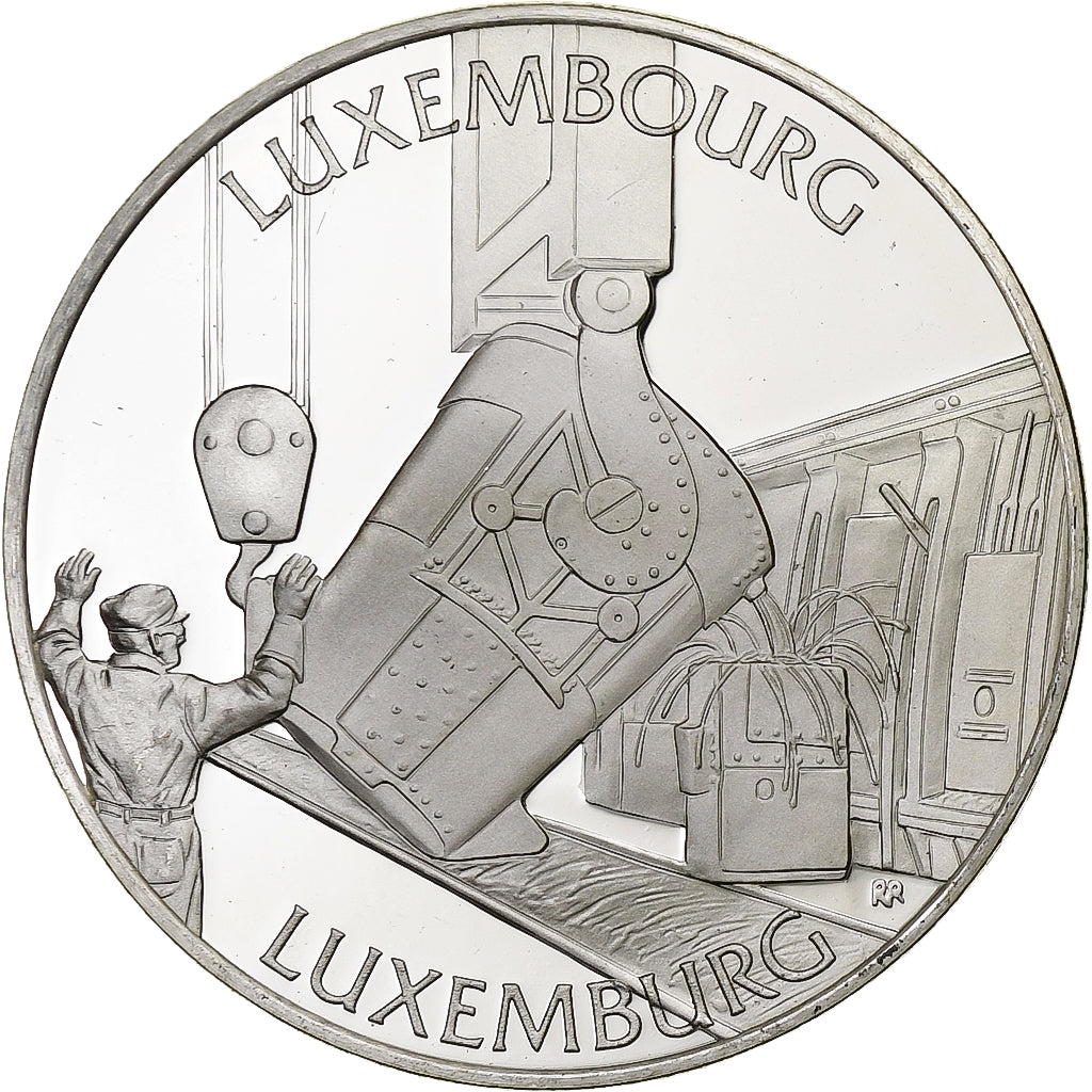 France, Medal, Nations Unies, Luxembourg, Silver, MS(64)