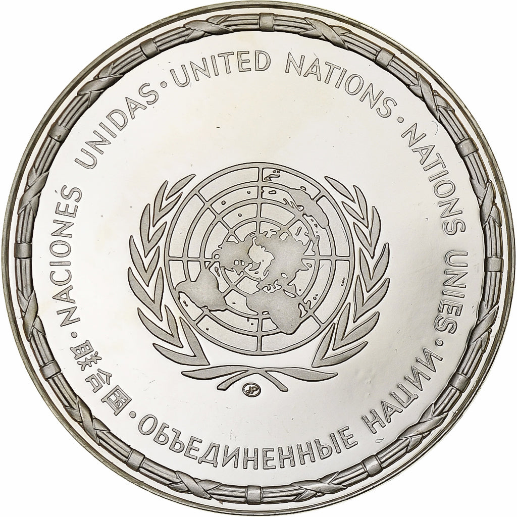 Francja, medal, Nations Unies, Maroc, Srebro, MS(64)