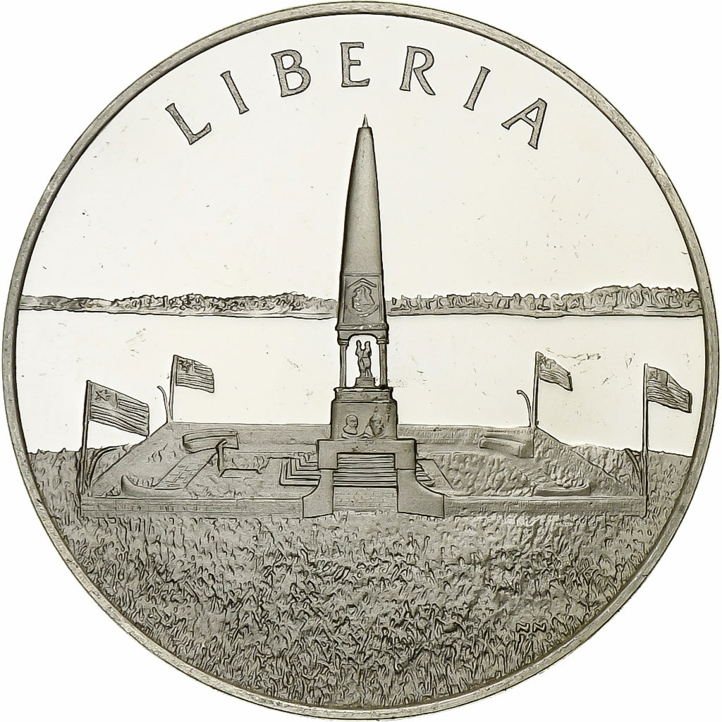 France, Medal, Nations Unies, Liberia, Silver, MS(64)