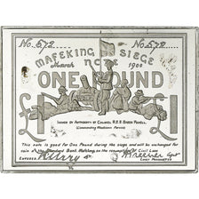 Francia, Timbre, Mafeking Siege, One Pound, Argento, SPL