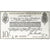 França, Timbre, Ten Shillings, Prata, MS(63)