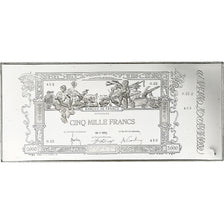 Frankreich, Timbre, 5000 Francs, Silber, UNZ