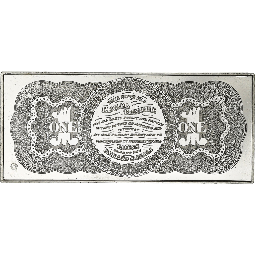 Francia, Timbre, One Dollar, Argento, SPL
