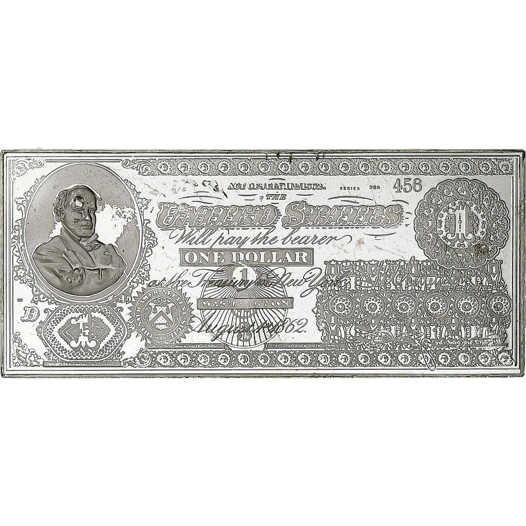 Francia, Timbre, One Dollar, Argento, SPL