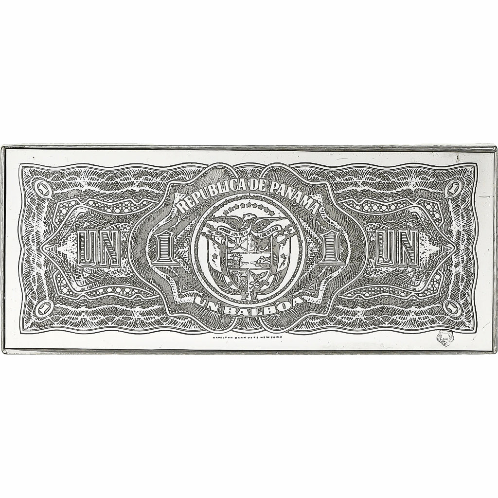 Frankreich, Timbre, Un Balboa, Silber, UNZ