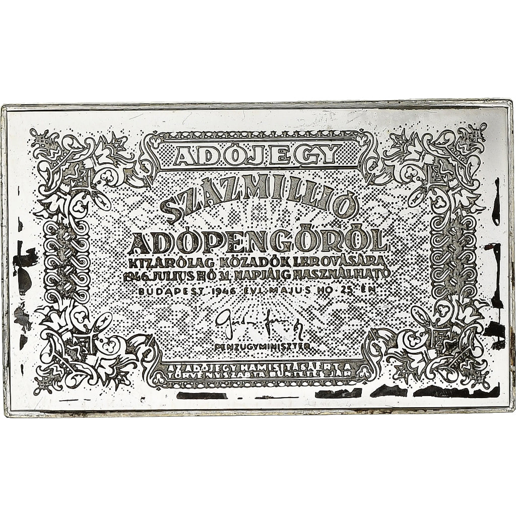 Frankreich, Timbre, Szazmillio, Adoptengoro, Silber, UNZ