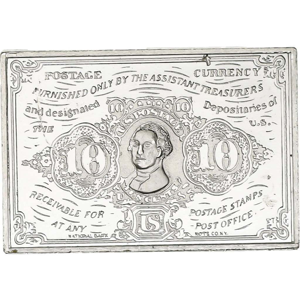 France, Timbre, Postage Currency, 10 Cents, Argent, SPL