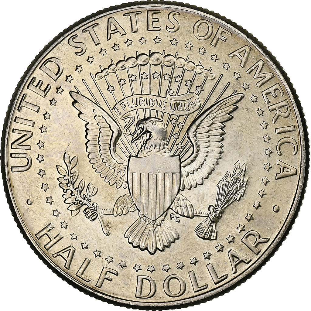United States, Half Dollar, Kennedy Half Dollar, 2007, U.S. Mint, Dernier vol du