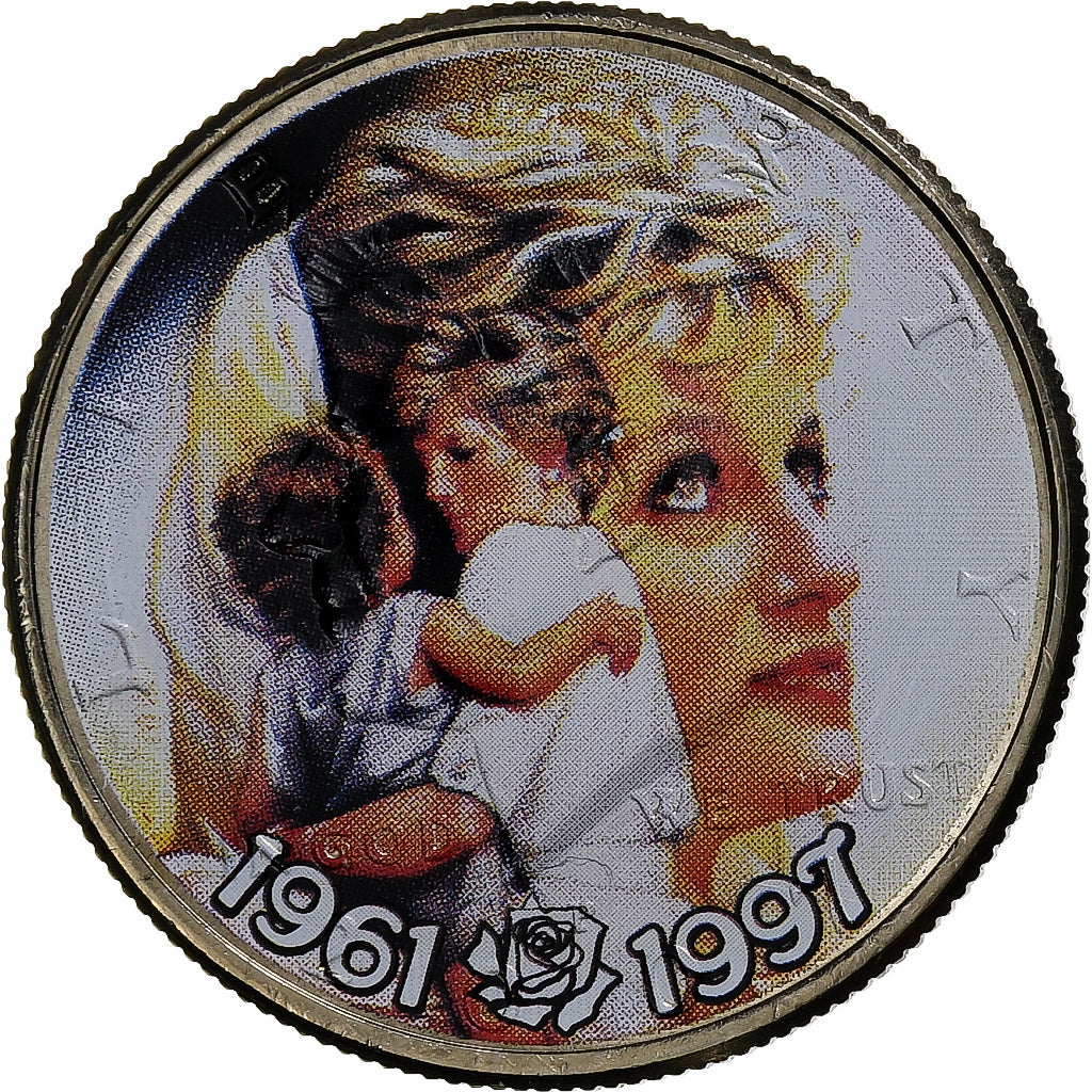 Verenigde Staten, Half Dollar, Lady Diana, 1997, U.S. Mint, Cupro Nickel, FDC