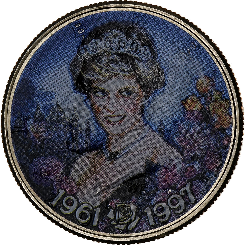 Estados Unidos da América, Half Dollar, Lady Diana, 1997, U.S. Mint, Cupro