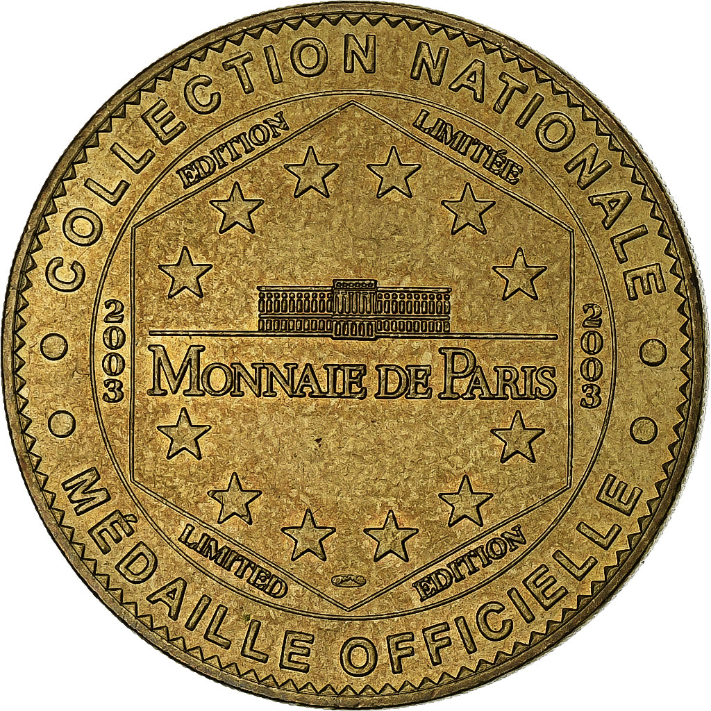 France, Token, Paris - Musée du Louvre n°2 - La Joconde, 2003, Copper-nickel