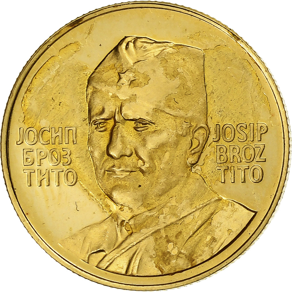 Jugoslawien, Medaille, commémorative de Tito, 1973, Gold, UNZ