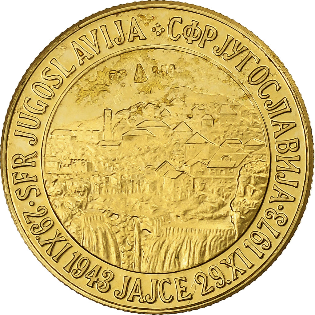 Jugoslawien, Medaille, commémorative de Tito, 1973, Gold, UNZ