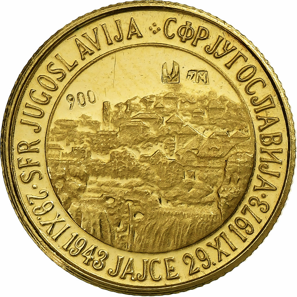 Yugoslavia, Medal, commémorative de Tito, 1973, Gold, MS(63)