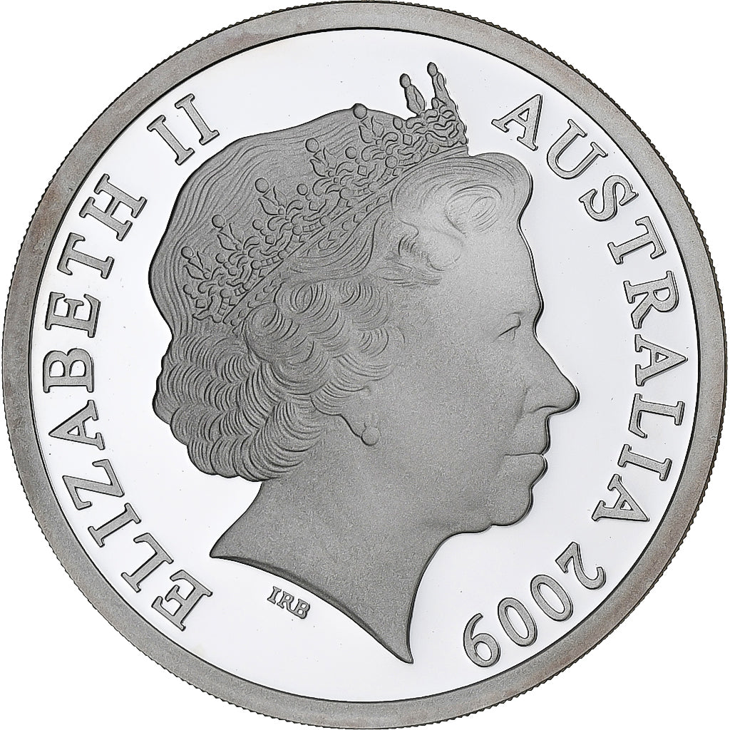 Austrália, Elizabeth II, 5 Dollars, 2009, Royal Australian Mint, Prata