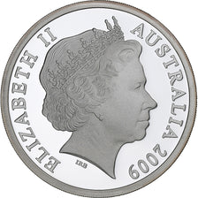 Australie, Elizabeth II, 5 Dollars, 2009, Royal Australian Mint, Argent, FDC