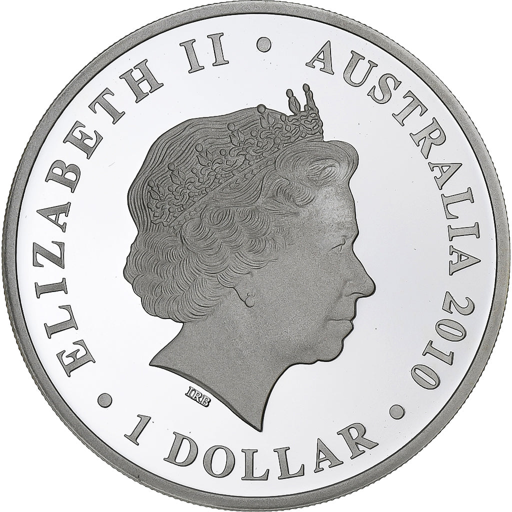 Australia, Elizabeth II, Dollar, 2010, Royal Australian Mint, Plata, FDC