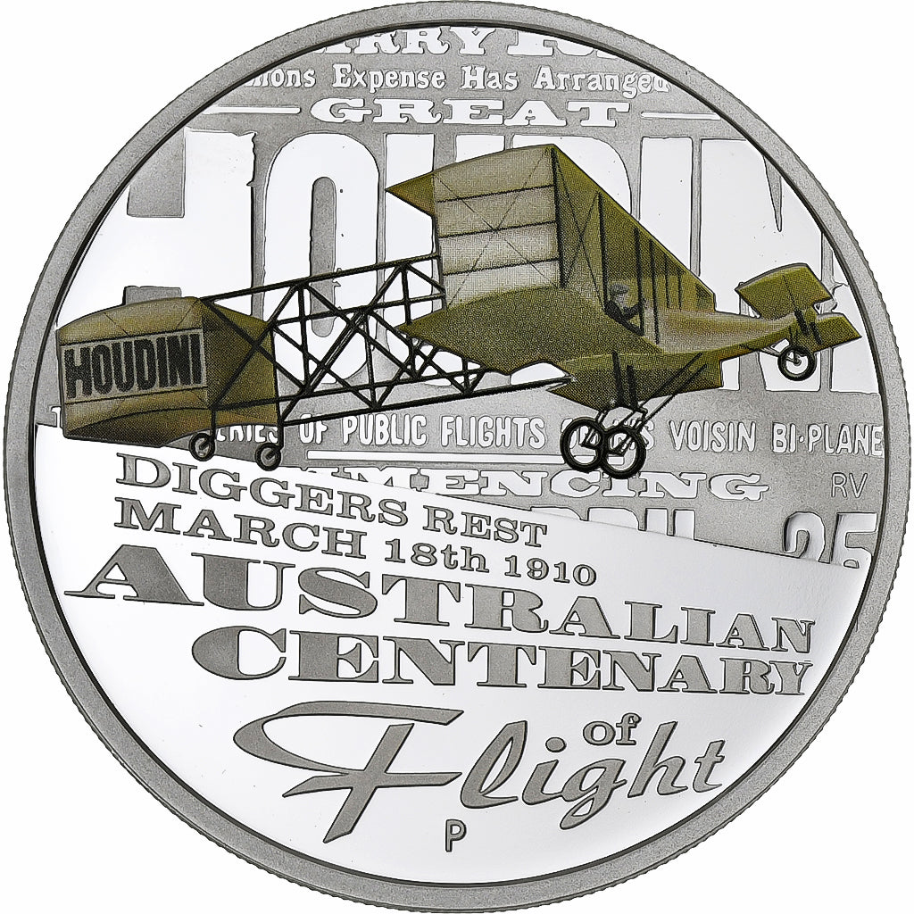 Australia, Elizabeth II, Dollar, 2010, Royal Australian Mint, Plata, FDC