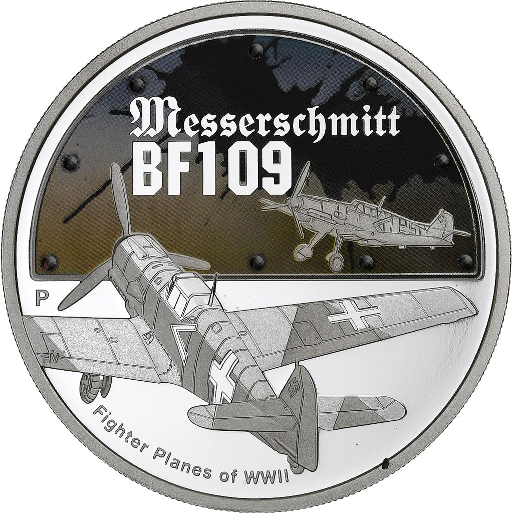 Tuvalu, Elizabeth II, Dollar, BF 109, 2008, Perth, Proof, Silver, MS(65-70)