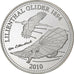 Samoa, 5 Dollars, Lilienthal Glider, 2010, Silver, MS(65-70)