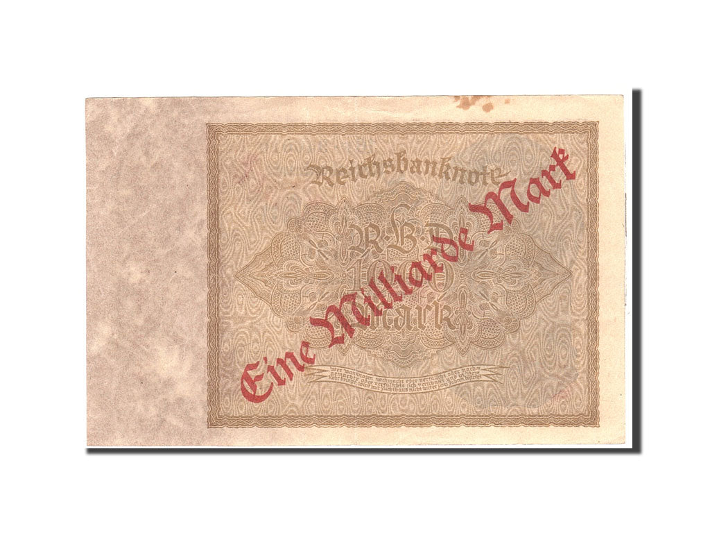 Banknote, Germany, 1 Milliarde Mark on 1000 Mark, 1922, 1922-12-15, KM:113a
