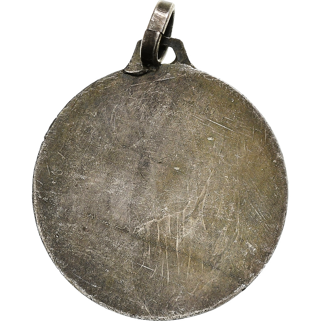 France, Medal, Charlemagne, Silvered bronze, AU(55-58)